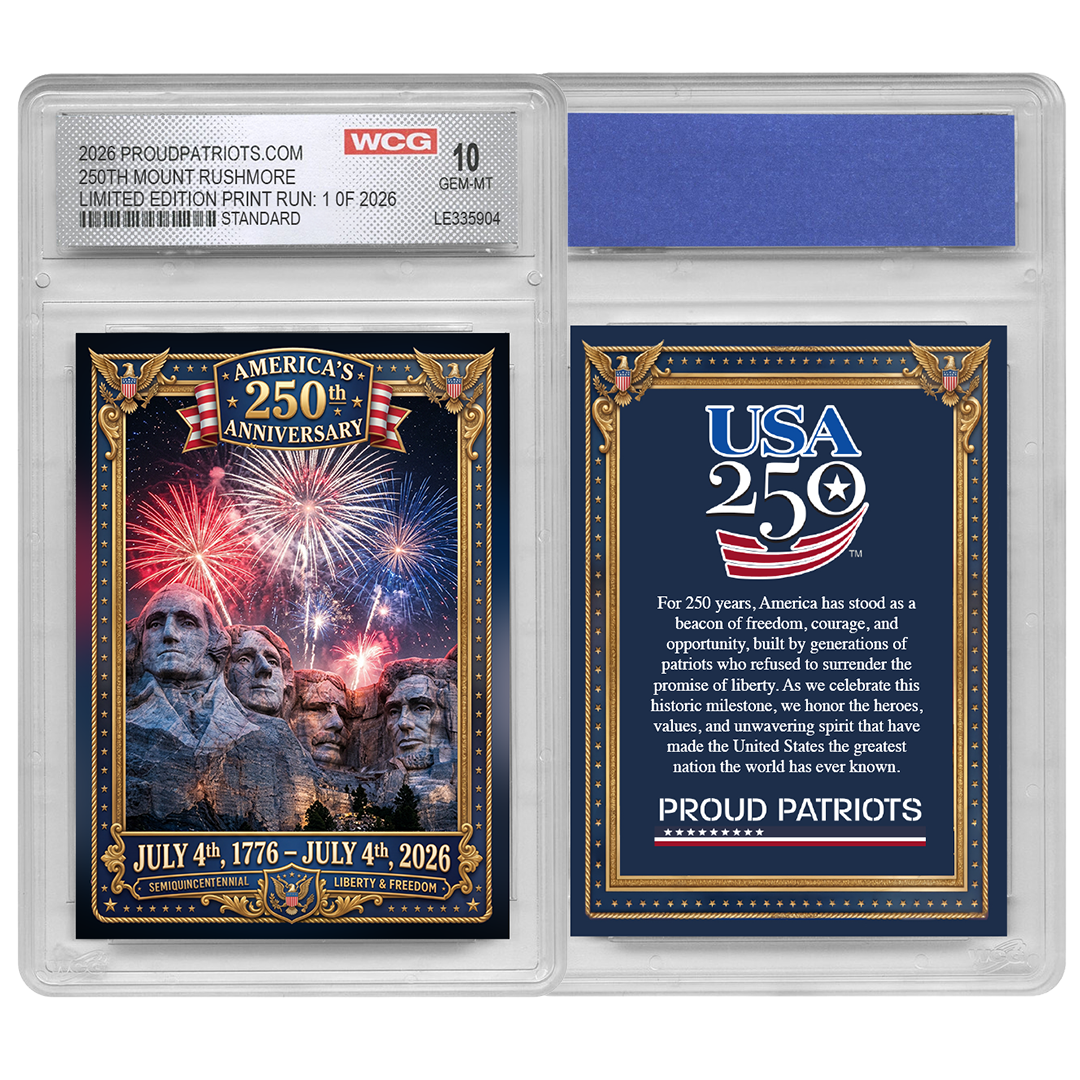 Mount Rushmore Collector Card view 3