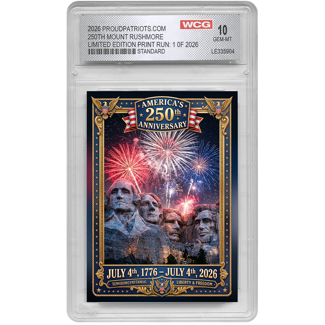 Mount Rushmore Collector Card